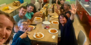 산티아고 순례길 식사시간