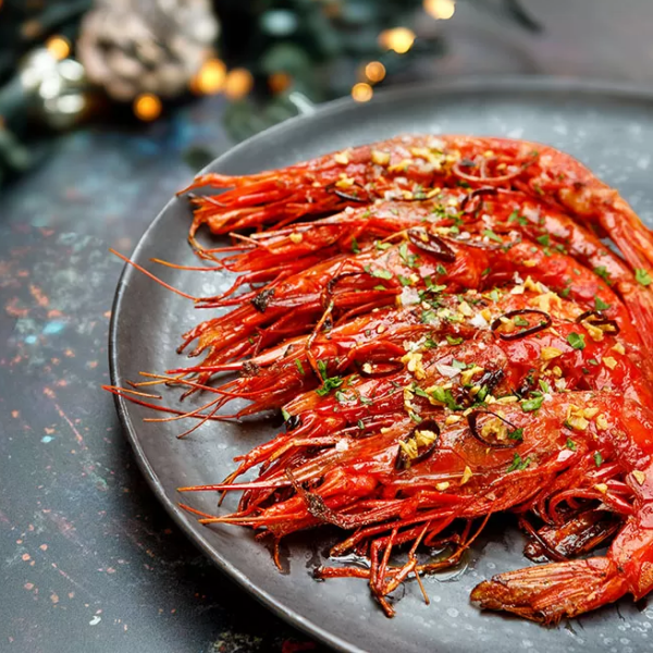 산티아고 순례길 까나비네로 새우